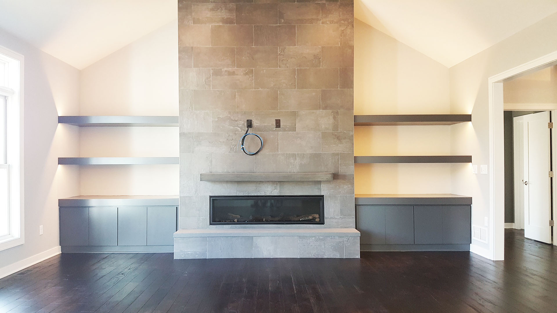 Fireplace Wall – Continued